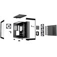 be quiet! Light Base 600 LX PC Case, Mid Tower, Tempered Glass, ARGB - black image number null