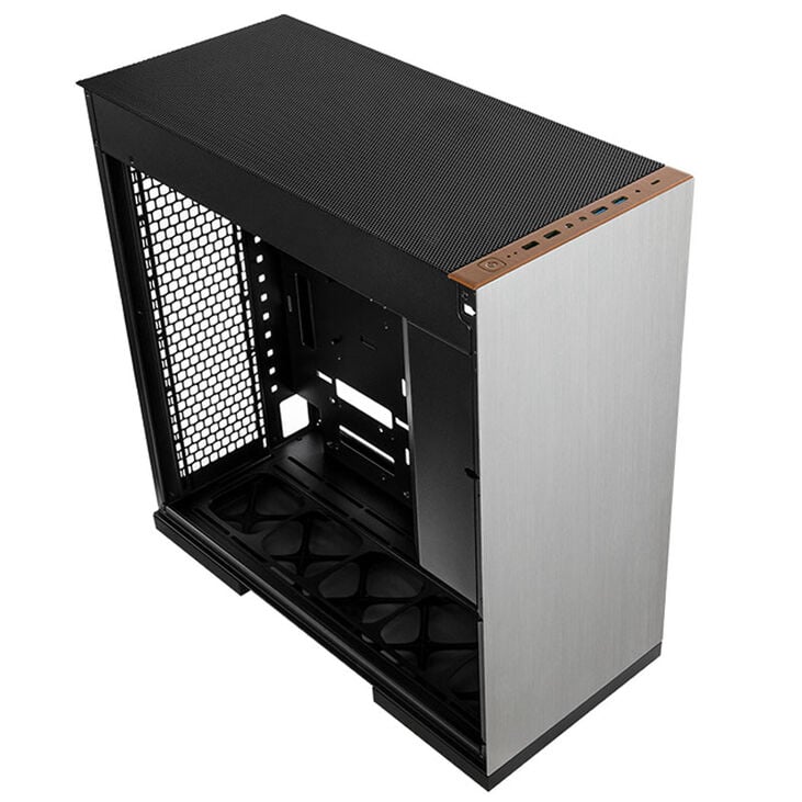Geometric Future Model 8 Cowboy Mid Tower Case - Silver image number 1