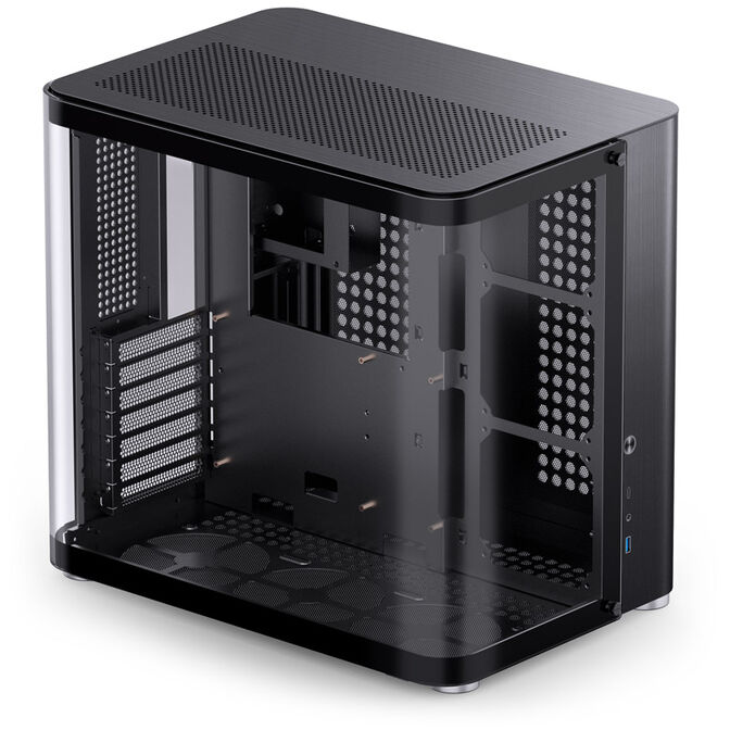 Jonsbo TK-2 2.0 Midi-Tower, Tempered Glass - schwarz image number 3