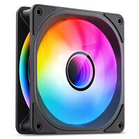 Jonsbo FR-606BR PWM fan, reverse, RGB - 120mm, black