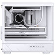 Jonsbo D200 PC Case, Mini Tower, mATX, Tempered Glass - white image number null