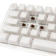 Ducky One 3 Aura White SF Gaming Tastatur, RGB LED - MX-Brown (US) image number null