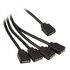 Akasa RGB 4-fach Splitterkabel - 50 cm image number null