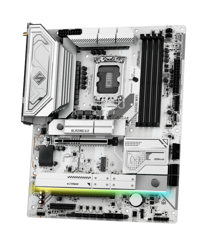 ASRock Z890 Steel Legend WiFi motherboard, socket LGA 1851, Intel Z890, ATX, DDR5 image number 2