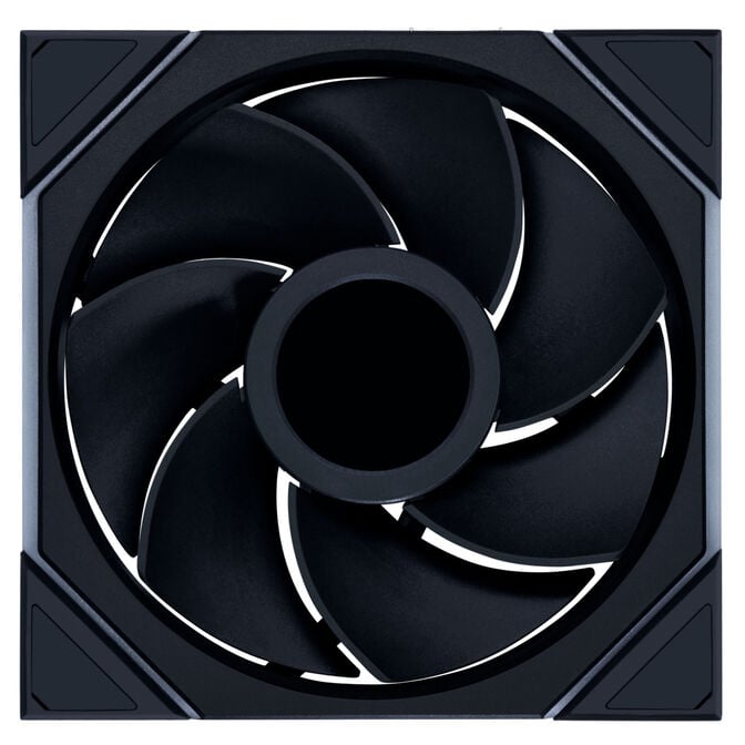 Lian Li UNI FAN TL LCD Wireless Fan, ARGB, PWM - Reverse Blade, 140mm, black image number 2