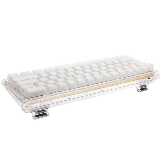 Ducky One 3 Aura White Mini Gaming Tastatur, RGB LED - MX-Red (US) image number 2