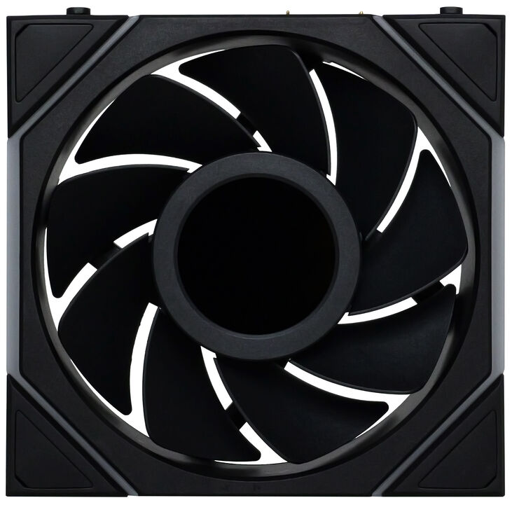 Lian Li UNI FAN TL Wireless LCD Lüfter, ARGB, PWM - Reverse Blade, 120mm, schwarz image number 3