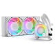 EK Water Blocks EK-Nucleus AIO CR240 Lux D-RGB Komplett-Wasserkühlung - Weiß
