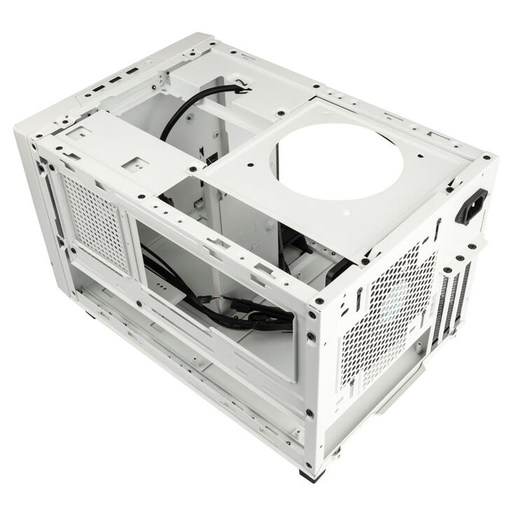 SilverStone SST-SG14W Sugo 14 Mini-ITX case - white image number 7