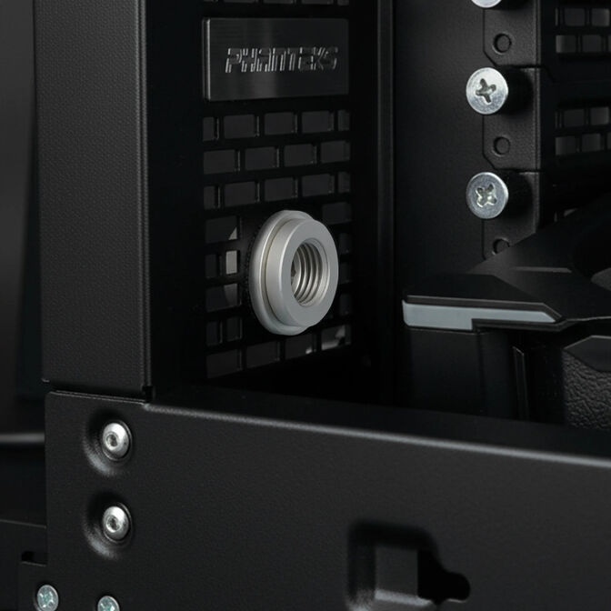 Thermal Grizzly DeltaMate Pass-Through Fitting, G1/4&rdquo;-Gewinde - matt vernickelt image number 3