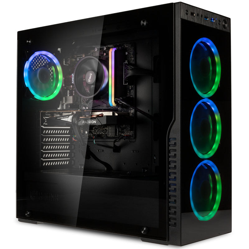 Gaming PC TheGeekFreaks Beginner AMD Ryzen 5 5500 AMD Radeon RX 6500 XT