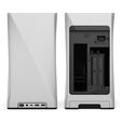 Fractal Design Era 2 Mini-ITX Case, Walnut Wood Panel &ndash; Silver image number null
