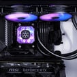 SilverStone IceGem 280 AiO Wasserk&uuml;hlung, ARGB - 280 mm image number null