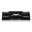 SilverStone SST-TP03-ARGB - M.2 SSD K&uuml;hler mit ARGB - schwarz image number null