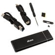 Akasa externes USB 3.1 M.2 SSD Aluminium Geh&auml;use - schwarz image number null