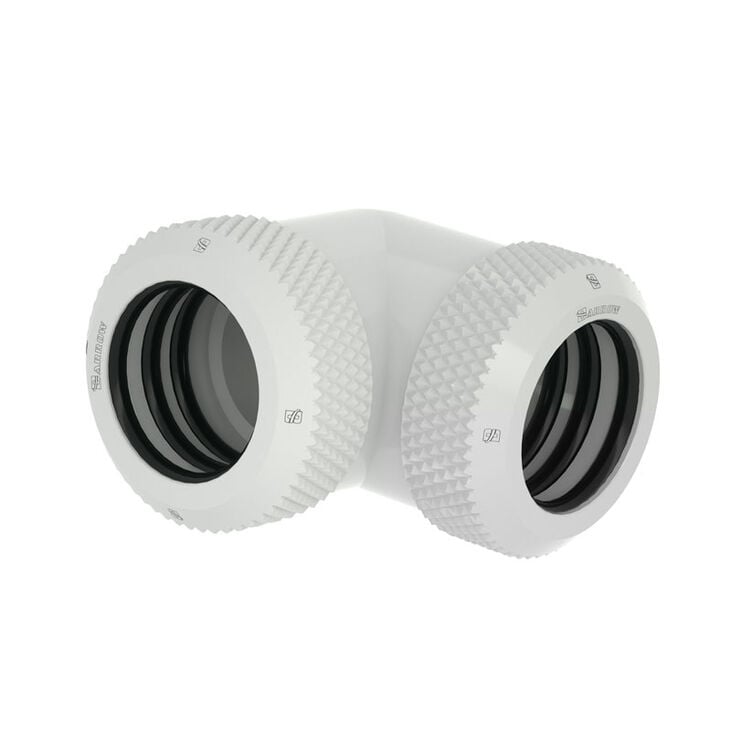 Barrow Multi-Link Adapter 90 Grad 14mm AD auf 14mm AD Hardtube - weiß image number 0