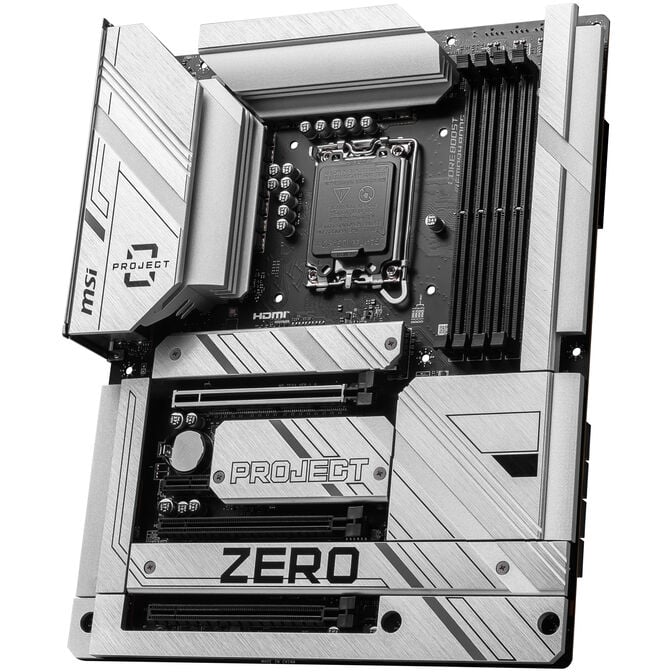 MSI Z790 Project Zero, Socket LGA 1700, Intel Z790, ATX - DDR5, Back-Connect-Design image number 5