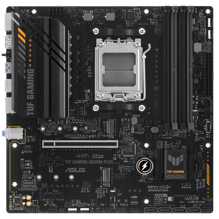 ASUS TUF Gaming A620M-Plus, AMD A620 Mainboard - Sockel AM5, DDR5 image number 2