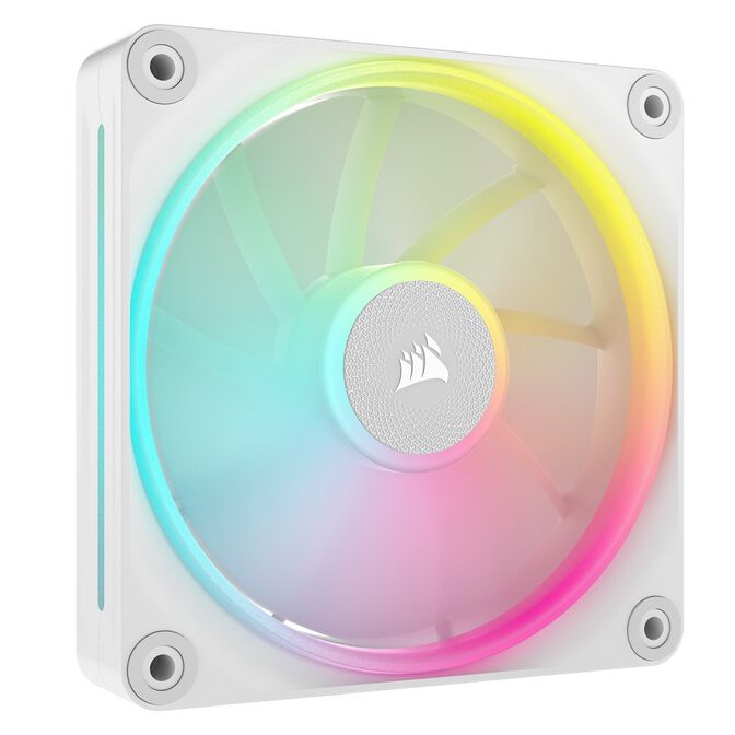 Corsair iCUE Link LX120 RGB, PWM Fan, 3-Pack - 120mm, white image number 1