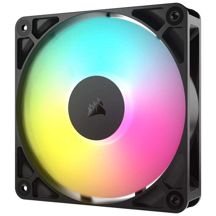 Corsair RS ARGB PWM Fan - Triple-Pack, 120mm, black image number 3
