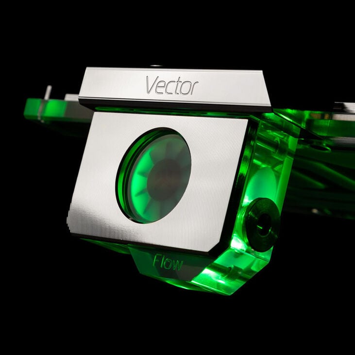 EK Water Blocks EK-Quantum Vector Terminal Cover - Nickel image number 4