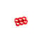 E22 6-Slot Stealth Cable Comb - red
