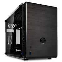 Raijintek Ophion Mini-ITX Gehäuse, Tempered Glass - schwarz
