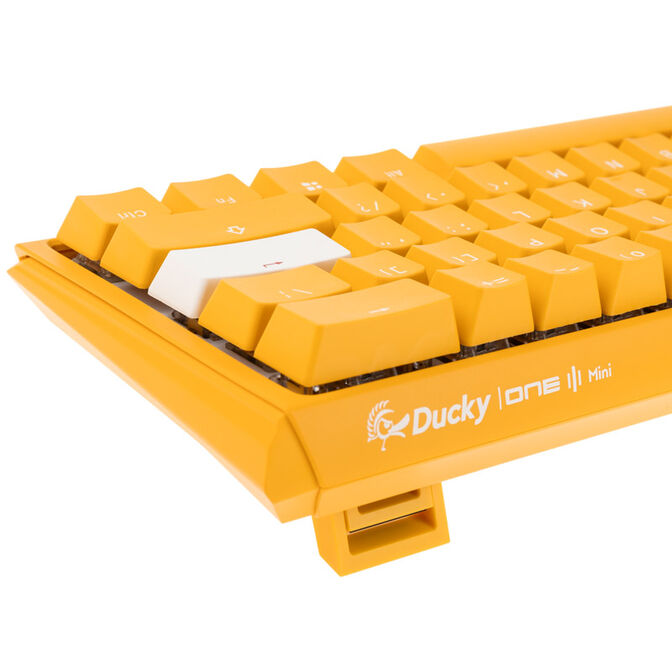 Ducky One 3 Yellow Mini Gaming Tastatur, RGB LED - MX-Speed-Silver (US) image number 5