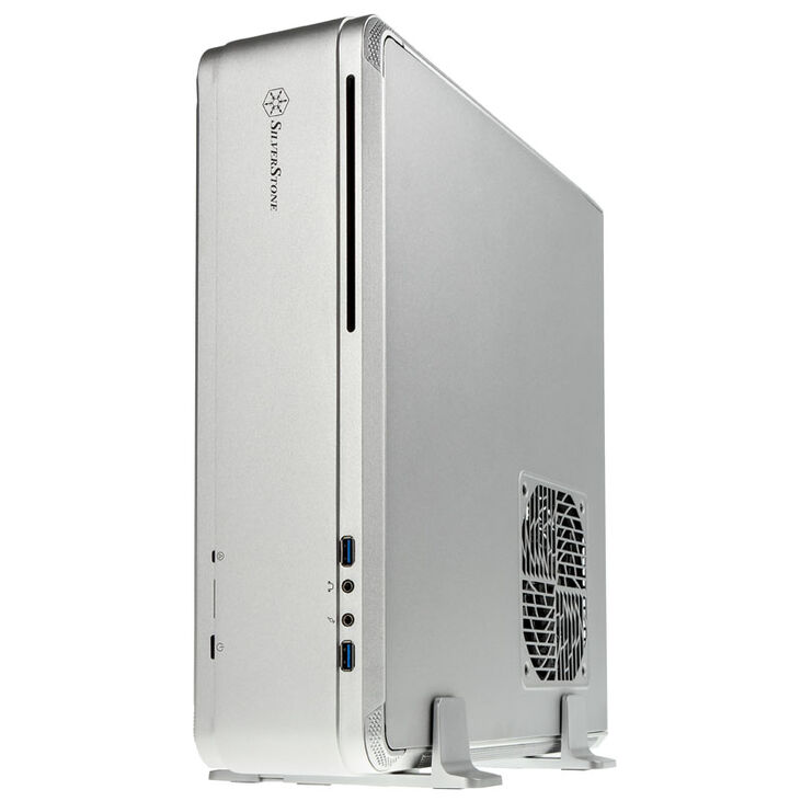SilverStone SST-FTZ01S Fortress Mini-ITX case - silver image number 2