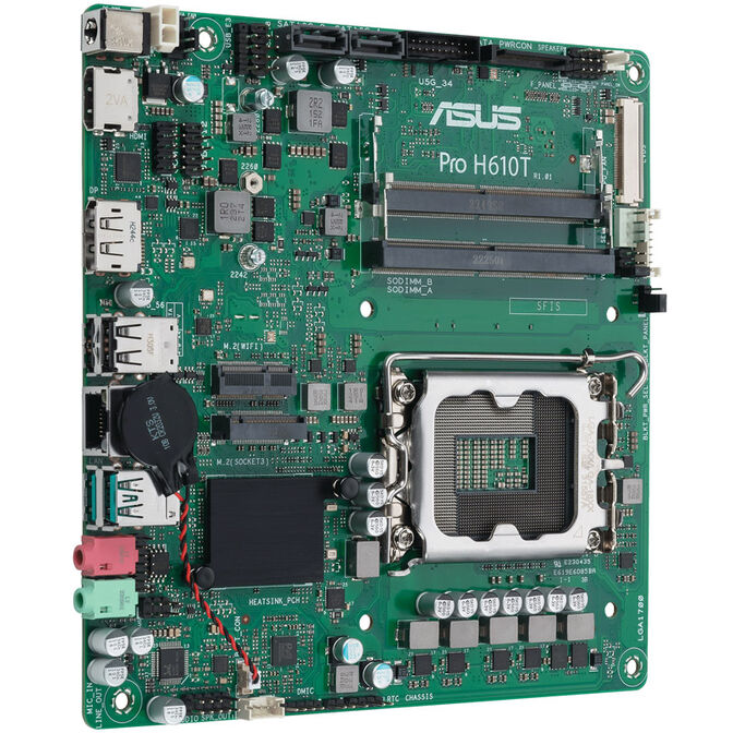 ASUS Pro H610T-CSM, Intel H610 Mainboard, Sockel LGA1700, DDR5 image number 5