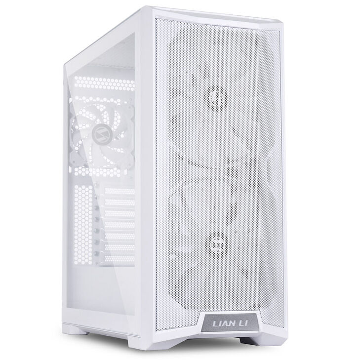 Lian Li LANCOOL 215 Midi-Tower - ARGB, Tempered Glass, weiß image number 3