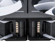 PHANTEKS D30 PWM Regular Airflow D-RGB Fan - 120mm, black + 3-pack image number null