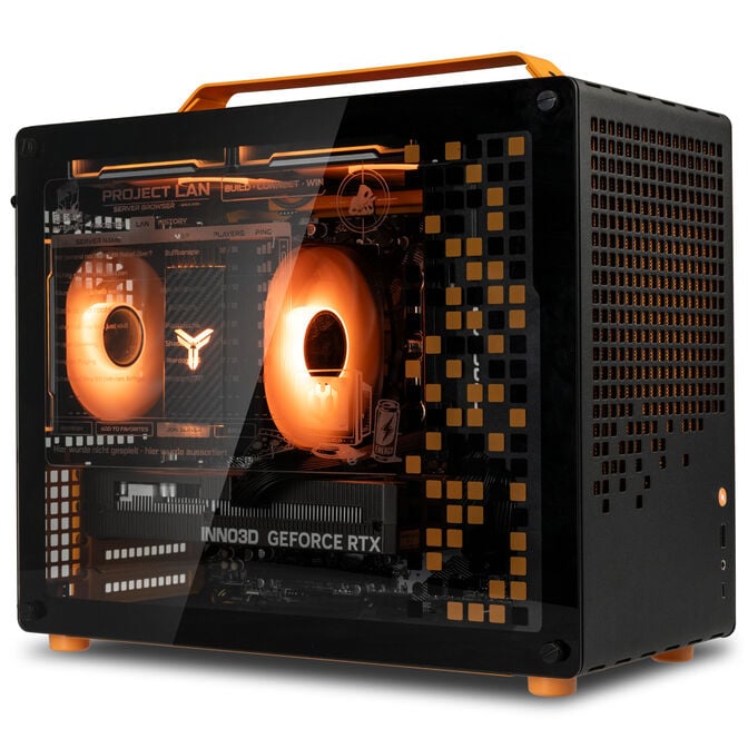 Project LAN Gaming PC AMD Ryzen AM4, Nvidia RTX 5060, 32 GB DDR4 image number 9