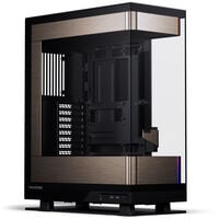PHANTEKS Evolv X2 PC-Gehäuse, Midi-Tower, E-ATX, Tempered Glass, DRGB - schwarz / gold