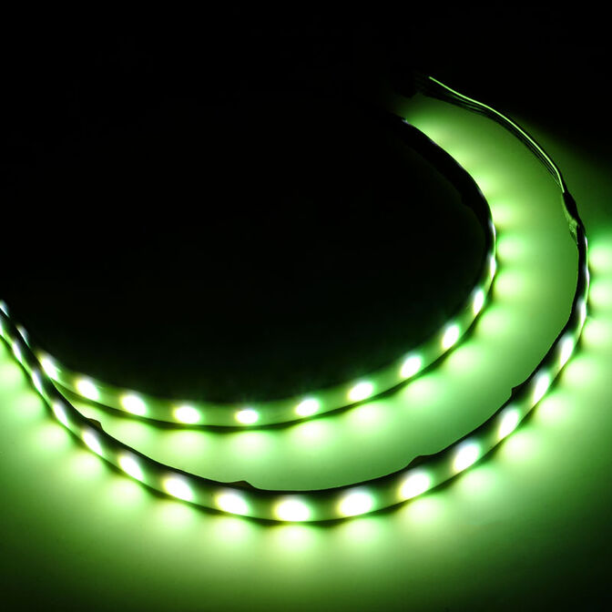 SilverStone SST-LSB01 RGB-LED-Hub + 2x LED-Streifen - schwarz image number 3