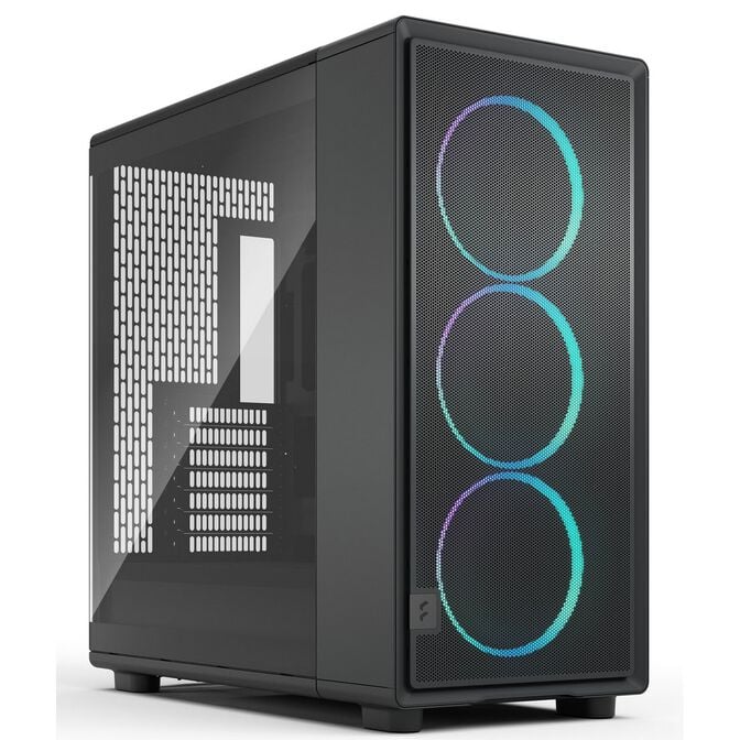Fractal Design Epoch XL Black RGB TG Light Tint PC-Geh&auml;use, Midi-Tower, E-ATX, ARGB, Tempered Glass &ndash; schwarz image number 0