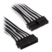 PHANTEKS 24-Pin ATX Extension 50cm - sleeved black/white