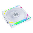Lian Li UNI FAN SL Wireless ARGB PWM L&uuml;fter, 3er-Pack inkl. Controller - 120 mm, wei&szlig; image number null