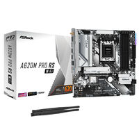 ASRock A620M Pro RS WiFi, AMD A620 Mainboard - Sockel AM5, DDR5