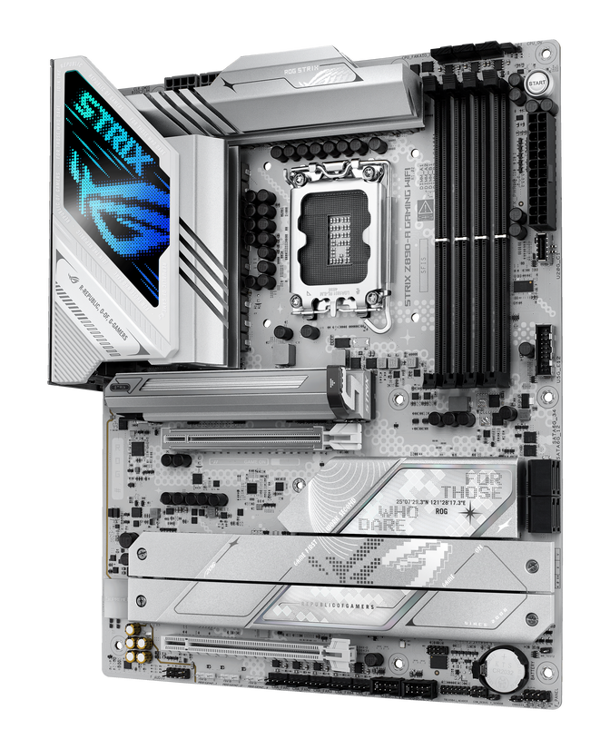 ASUS ROG Strix Z890-A Gaming WiFi Mainboard, Sockel LGA 1851, Intel Z890, ATX, DDR5 image number 2