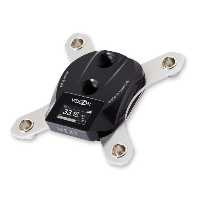 aqua computer cuplex kryos NEXT mit VISION LGA 1700 - Acetal/Nickel image number 0