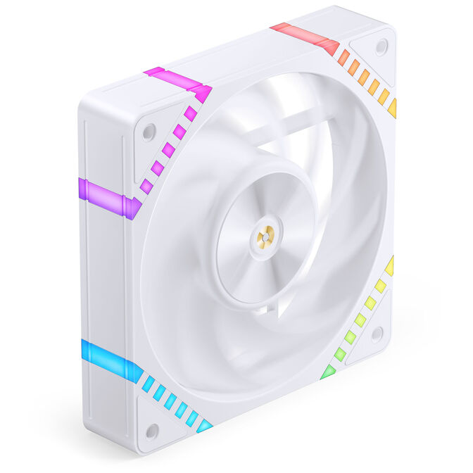 Jonsbo HF2-120 Fan, PWM, ARGB - 120mm, white image number 1