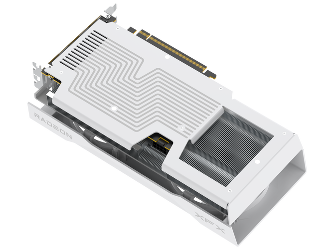 XFX Swift Radeon RX 9060 XT OC White Gaming Edition Graphics Card, 8192 MB GDDR6 image number 6