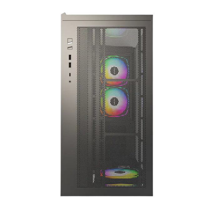 Montech Sky 3 PC Case, Mid Tower, ATX, ARGB, Tempered Glass - Black image number 5