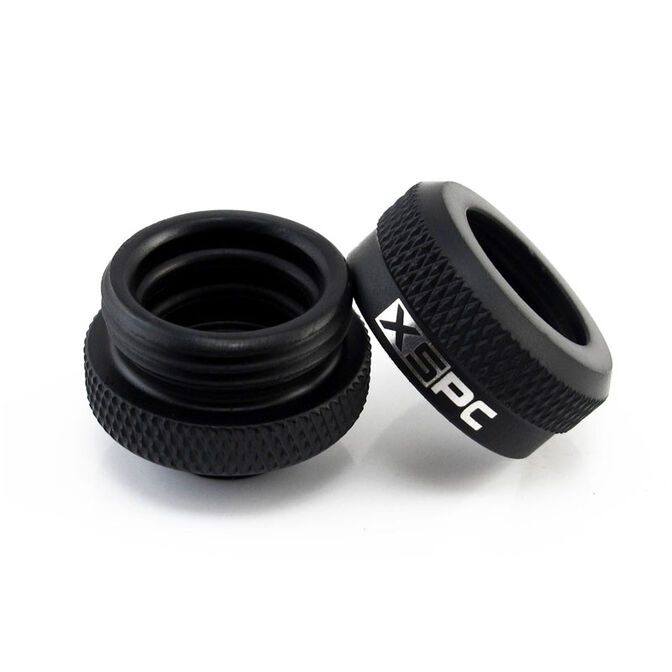 XSPC Anschluss G1/4" auf 14mm Hardtube, schwarz matt - 8 St&uuml;ck image number 3