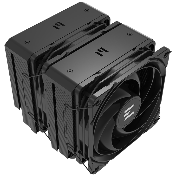 Zalman CNPS14X Duo CPU Cooler, 270W TDP - 120mm, black image number 1