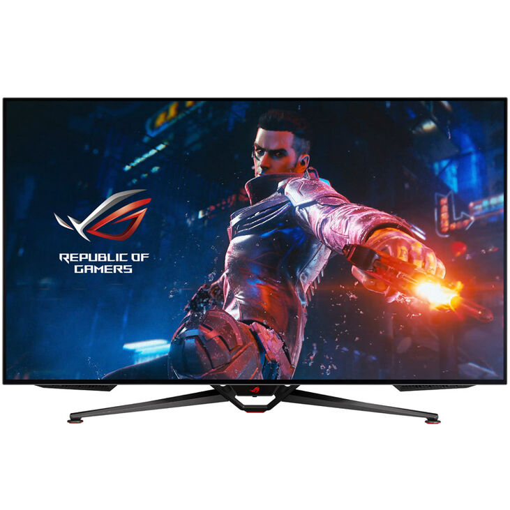 ASUS ROG Swift PG48UQ, 47.5 inch Gaming Monitor, 120 Hz, OLED, G-SYNC Compatible image number 2