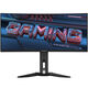 GIGABYTE MO34WQC, 34 Inch Gaming Monitor, Curved, 175 Hz, FreeSync Premium Pro, QD-OLED