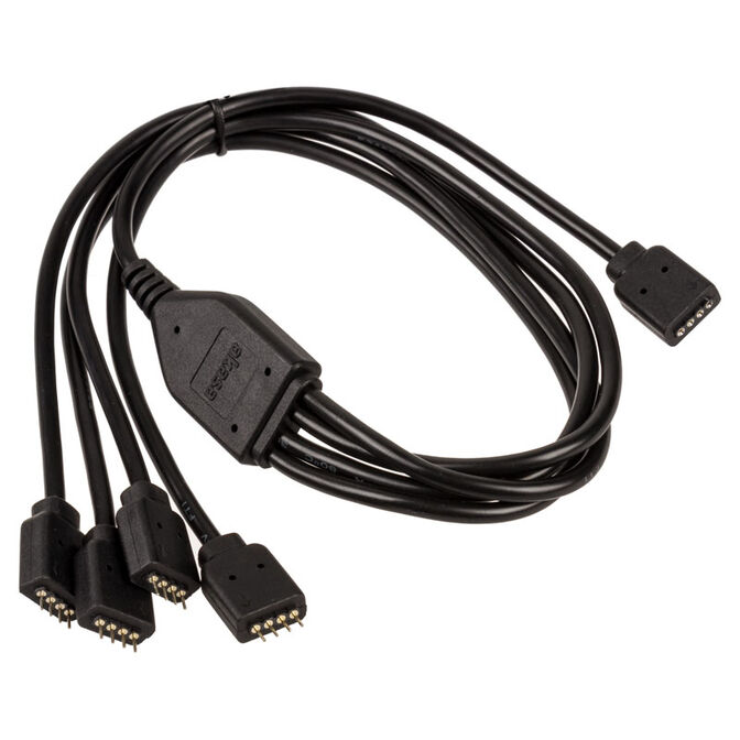 Akasa RGB 4-fach Splitterkabel - 50 cm image number 1