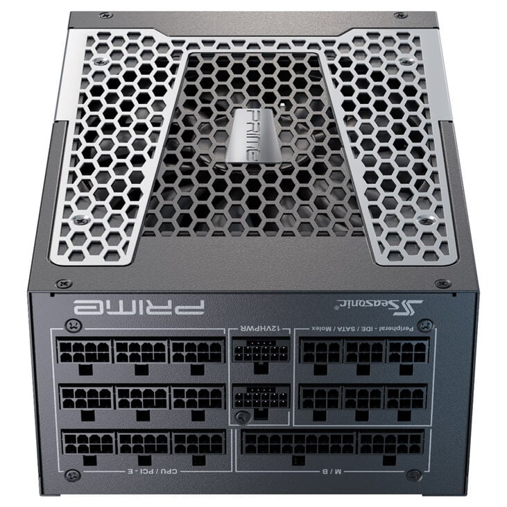 Seasonic Prime TX-1600, 80 PLUS Titanium power supply, modular, ATX 3.1, PCIe 5.1 - 1600 Watt image number 3